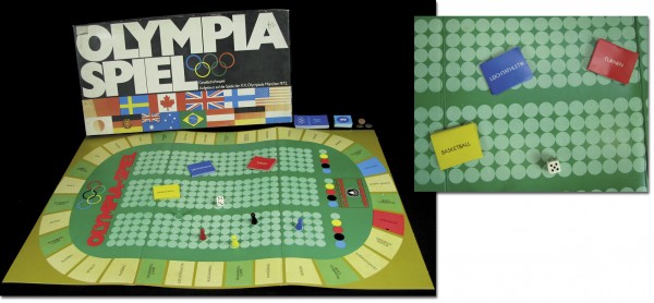 Olympic boardgame 1972 55x29x4,5 cm.