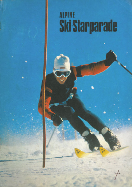 Skiing Sticker Album 1968