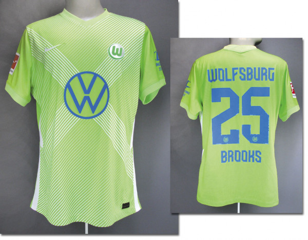 Antony Brooks, am 10.04.2021 gegen Eint. Frankfurt, Wolfsburg, VfL - Trikot 2020/21