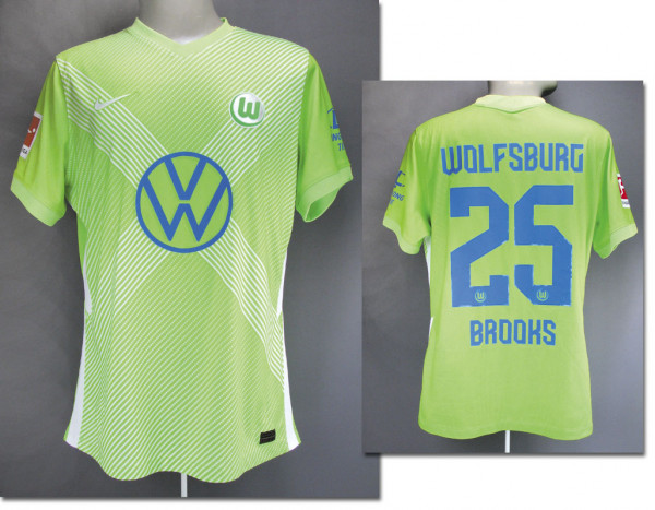 match worn football shirt VfL Wolfsburg 2020/21