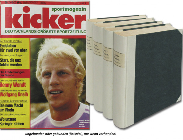 Kicker 1977 MonDon : Jg.Nr.1/2-105 komplett