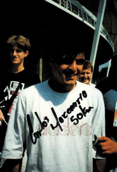 Mercenario, Carlos: Olympic Games 1992 Autograph Athletics Mexico