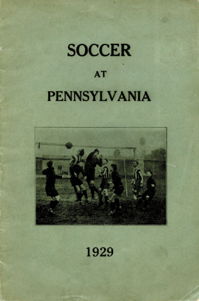 Soccer at Pennsylvania 1929. Annual