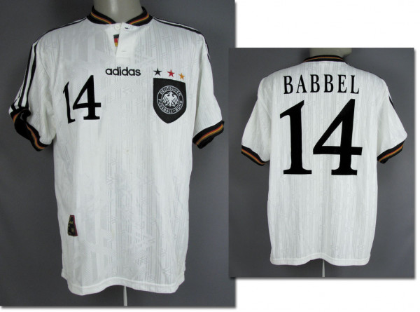 Markus Babbel, 01.06.1996 gegen Frankreich, DFB - Trikot 1996