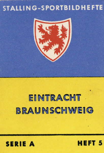 Stalling-Sportbildhefte Serie A Heft 5 - Eintracht Braunschweig.