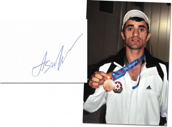 Aslanov, Fuad: Olympic Games 2004 Boxing Autograph Azerbaidshan
