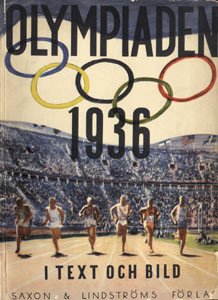 Olympic games Berlin 1936. Swedish Report 200 fot