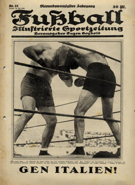 Fußball 1934: Nr.21 vom22.05.1934: LS: 2xD - Derby County