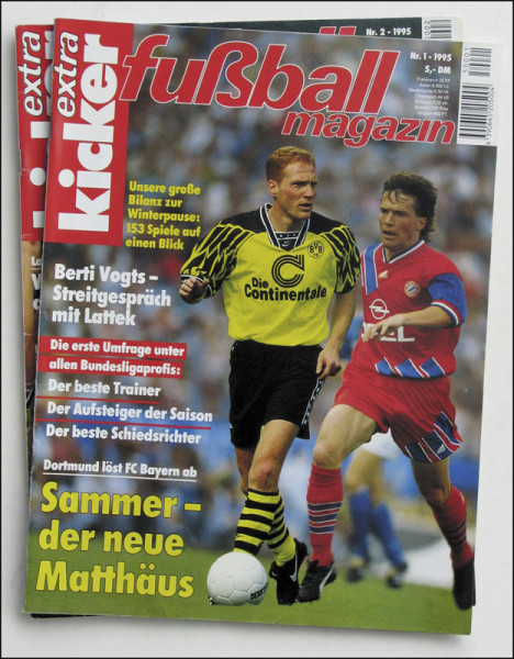 Fußball Magazin 1995 : 20.Jg.: Nr.1-2 komplett