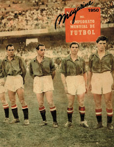 Magazine del Campeonato Mundial de Futbol 1950.
