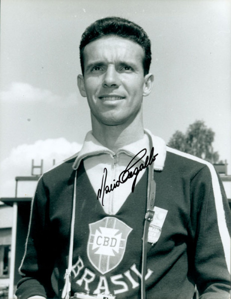 Zagallo, Mario: (1931-2024) Originalsignatur Zagallo
