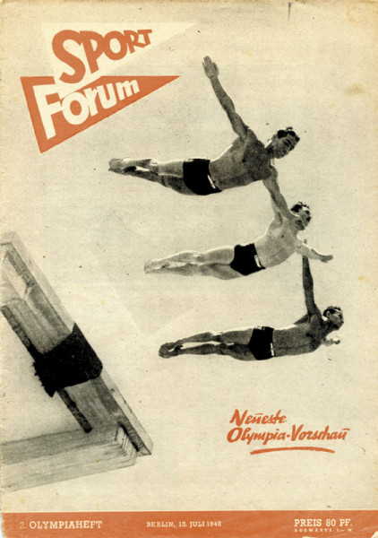 Sport Forum vom 15. Juli 1948. 2.Olympiaheft (Olympiavorschau).