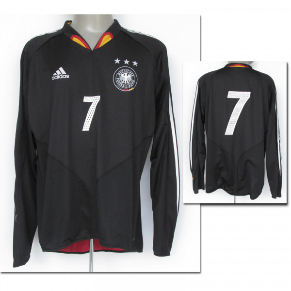 match worn football shirt Germany 2004