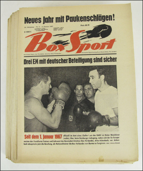 Box-Sport 1967 : Jg. Nr.1-52 komplett