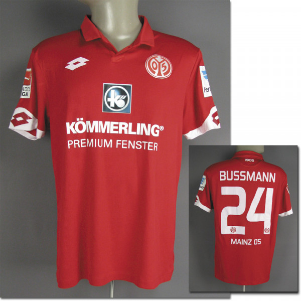 Gaëtan Bussmann am 3.11.2016 gegen Schalke 04, Mainz 05 - Trikot 2016