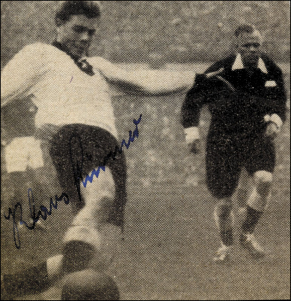 Stürmer,Klaus: Autograph Football Germany. Klaus Stuermer