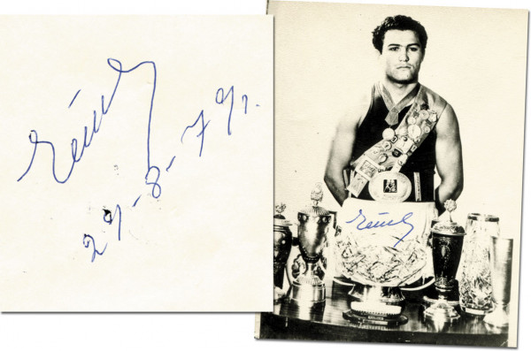 Jengibarjan, Wladimir: Olympic Games 1956 Autograph Boxing USSR