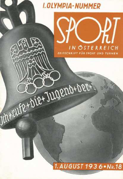 Zeitschrift für Sport und Turnen. 1.Olympia-Nummer. 1.August 1936, Nr.18.