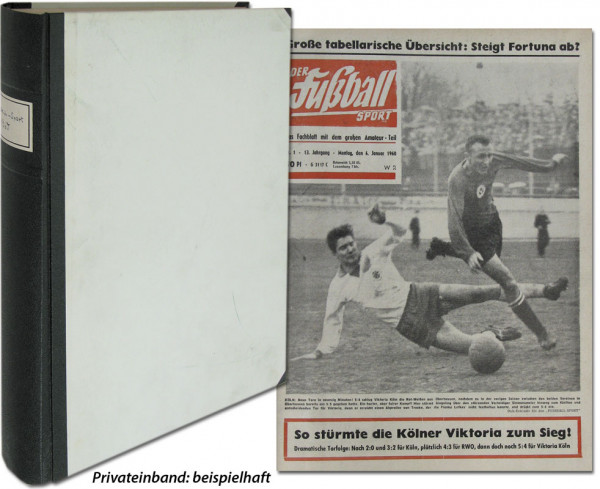 Der Fußball Sport 1960 : Nr.1-52 unkomplett