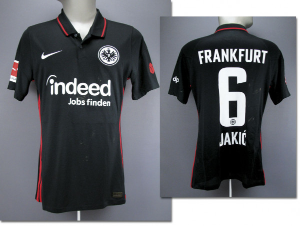 match worn football shirt Eintr. Frankfurt 2022