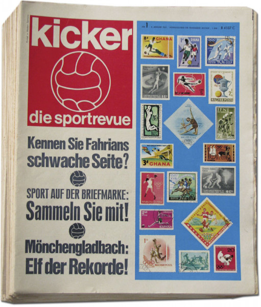 Kicker 1965 SR Sportrevue: Jg. Nr.1-52 komplett