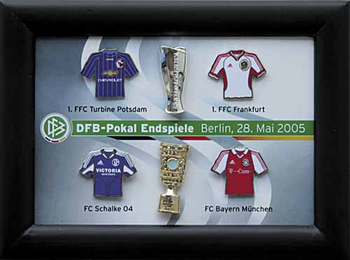 DFB-Pokal 2005 Offizielle pins, DFB-Pokal 2005