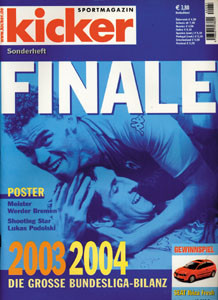 Sondernummer Finale 2003 : Kicker Sonderheft 03/04 BL Fin