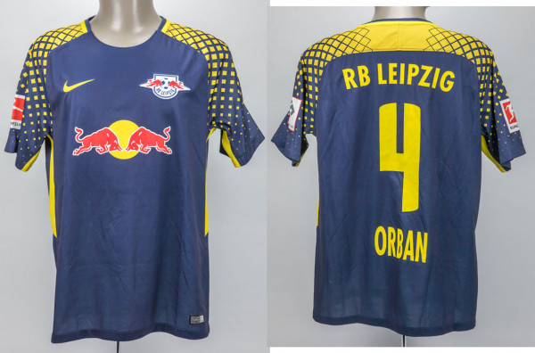 match worn football shirt RB Leipzig 2017/2018