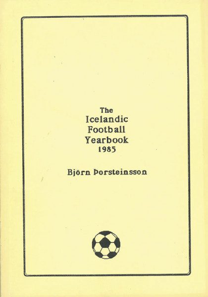 The Icelandic Football Yearbook 1985