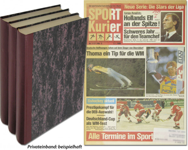 Sport Kurier 1989 C : Jahrgang: Nr.1 - 104/105 komplett