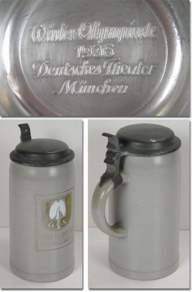 Olympic Winter Games 1936. German Beer Stein