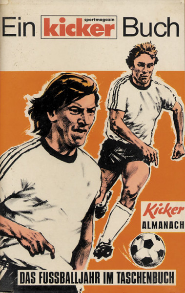 German Football Yearbook 1975 from Kicker.