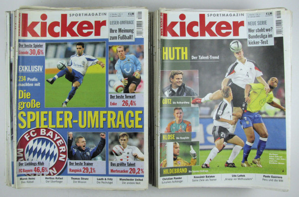 Kicker 2005 Mon. : Jg.: Nr.2-104 komplett