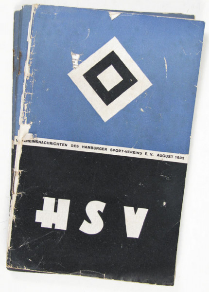 Vereinsnachrichten des Hamburger Sport-Verein e.V. August 1932 bis Dezember 1932 (Nr.8-12 in 4 Heft