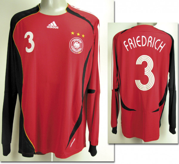 match worn football shirt Germany 2006