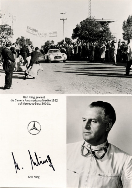 (1910-2003) Originalsignatur Karl King, Kling,Karl