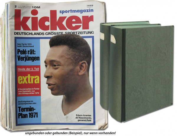 Kicker 1971 Mon. : Jg.: Nr.2-104/1 komplett