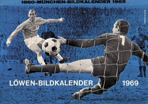 1860 Muenchen Football Calendar 1969