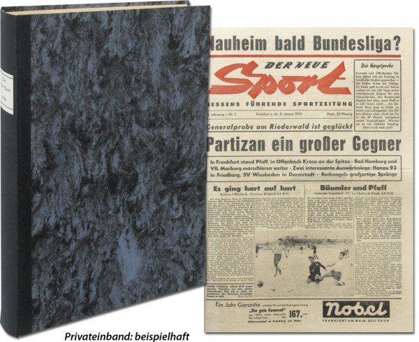 Der neue Sport 1959 : Jg. Nr.1-52 komplett