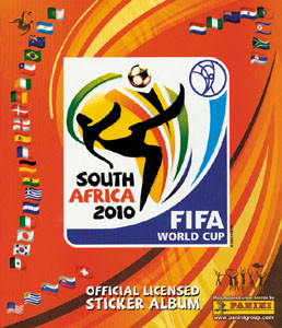 World Cup 2010. Panini Sticker Album