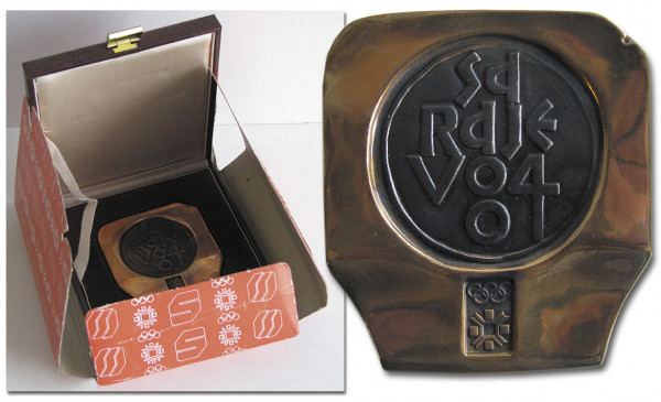 Participation Medal: Olympic Games 1984.