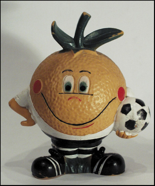 World Cup 1982. Offical mascot Naranjitu