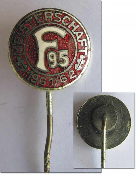 Fortuna Duesseldorf. League Champion Pin 1962