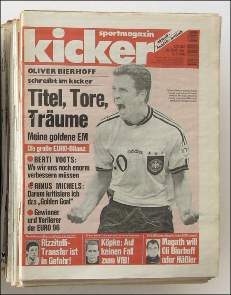 Kicker 1996 Don. : Jg.: Nr.3-103 komplett