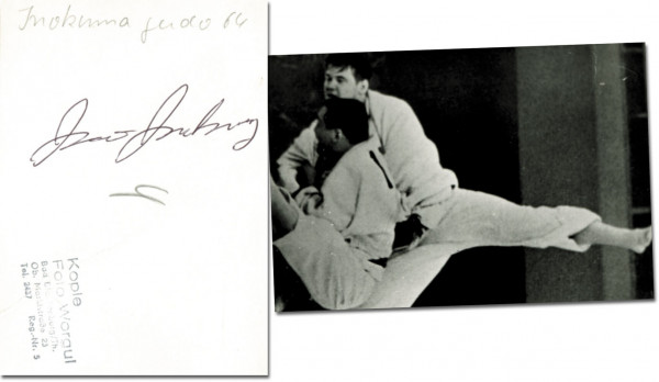 Inokuma, Isao: Olympic Games 1964 Judo Autograph Japan