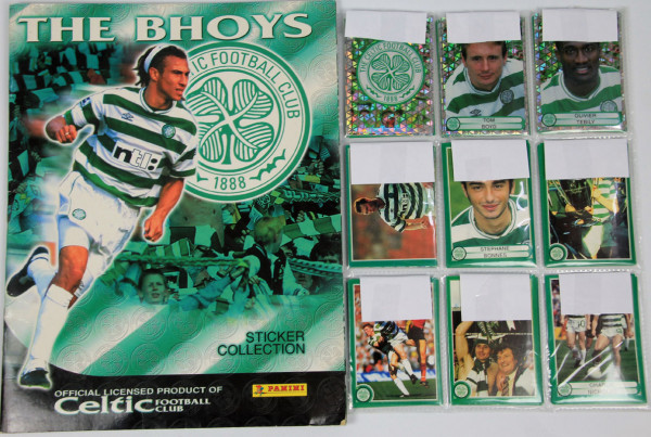 The Bhoys. Sticker Collection. 1999-2000.