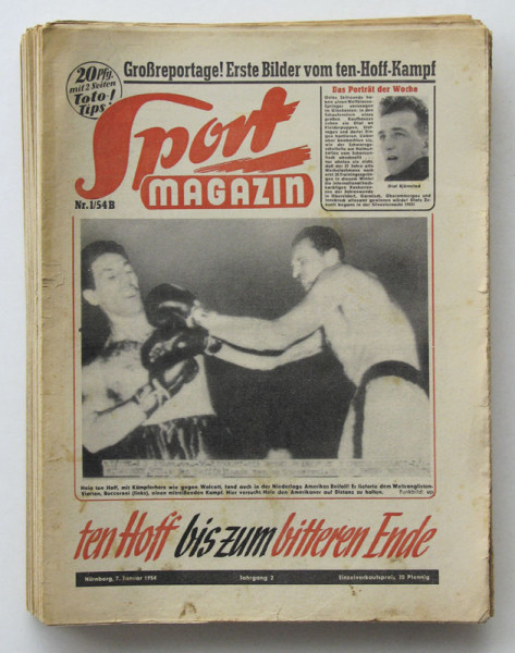 Sport Magazin 1954B : 9.Jg.: Nr.1-52, komplett