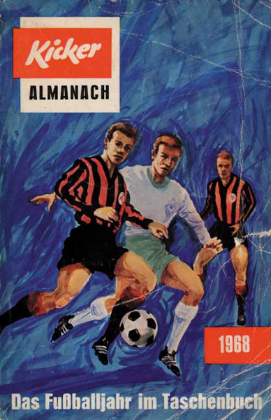 German Football Yearbook 1968 from Kicker.