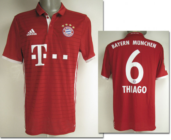 match worn football shirt Bayern Munich 2016/17