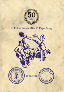 60 Jahre F.C. Germania 08 e.V. Papenburg.